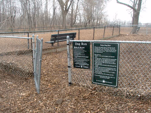 Dog Run at Pelham Bay Park